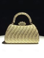 Women's Sequins Evening Bag with Chain Strap, Multiple - Image 13