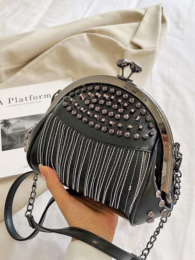 ailjvw1768388569993 Women's Large Capacity Faux Leather Fringe Crossbody Bag - Image 1