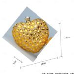 Women's Heart-Shaped Evening Clutch - Elegant Blue - Image 18