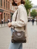 Women's PU Leather Shoulder Bag, Multi-color, Versatile - Image 3