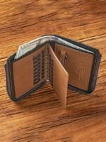 Men's Faux Leather Wallet - Large Capacity, Multiple - Image 4