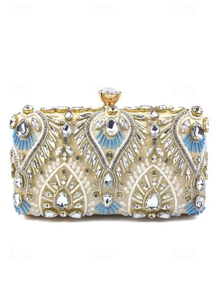 Women's Clutch Evening Bag Wristlet Shoulder Bags Silk
