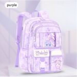 Girls' Cute Cartoon Backpack – Dreamlike Kids School Bag - Image 3