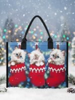 Women's Christmas Tote Bag – Featuring Kayomi - Image 5