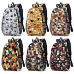 Women's Backpack Large Capacity Cat Animal Print Backpack - Image 9