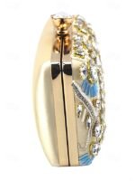 Women's Clutch Evening Bag Wristlet Shoulder Bags Silk - Image 4