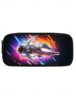 Kids' 3-Piece Astronaut Backpack Set – Colorful Galaxy - Image 12