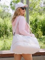 Women's Nylon Tote Bag Travel Bag - Waterproof, Multiple - Image 2