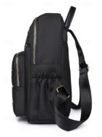 Women's Quilted Waterproof Nylon Backpack – Lightweight - Image 4