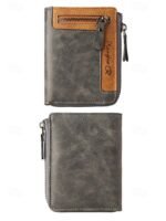 Men's Faux Leather Wallet - Large Capacity, Multiple - Image 7