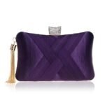 Women's Clutch Evening Bag Wristlet Clutch Bags Silk Party - Image 16