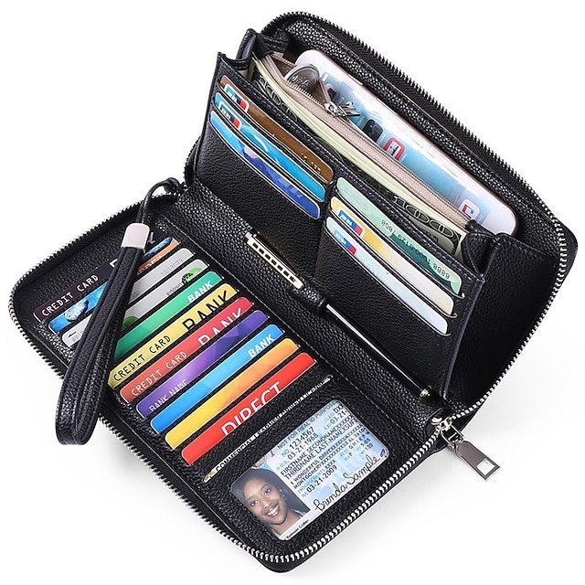tgbnux1686624022167 Women's Wallet Mobile Phone Bag PU Leather Outdoor Daily - Image 1