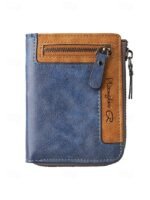 Men's Faux Leather Wallet - Large Capacity, Multiple - Image 10