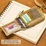 Men's leather crocodile patterned top layer cowhide - Image 4