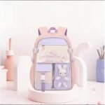Kids and Teen Girls' Kawaii Backpack – Pastel Cartoon - Image 7