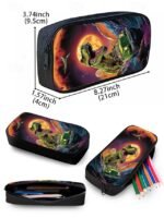 Kids' 3-Piece Dinosaur Backpack Set with Lunch Bag and - Image 13